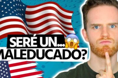 ¿Qué se considera de mala educación en Estados Unidos?